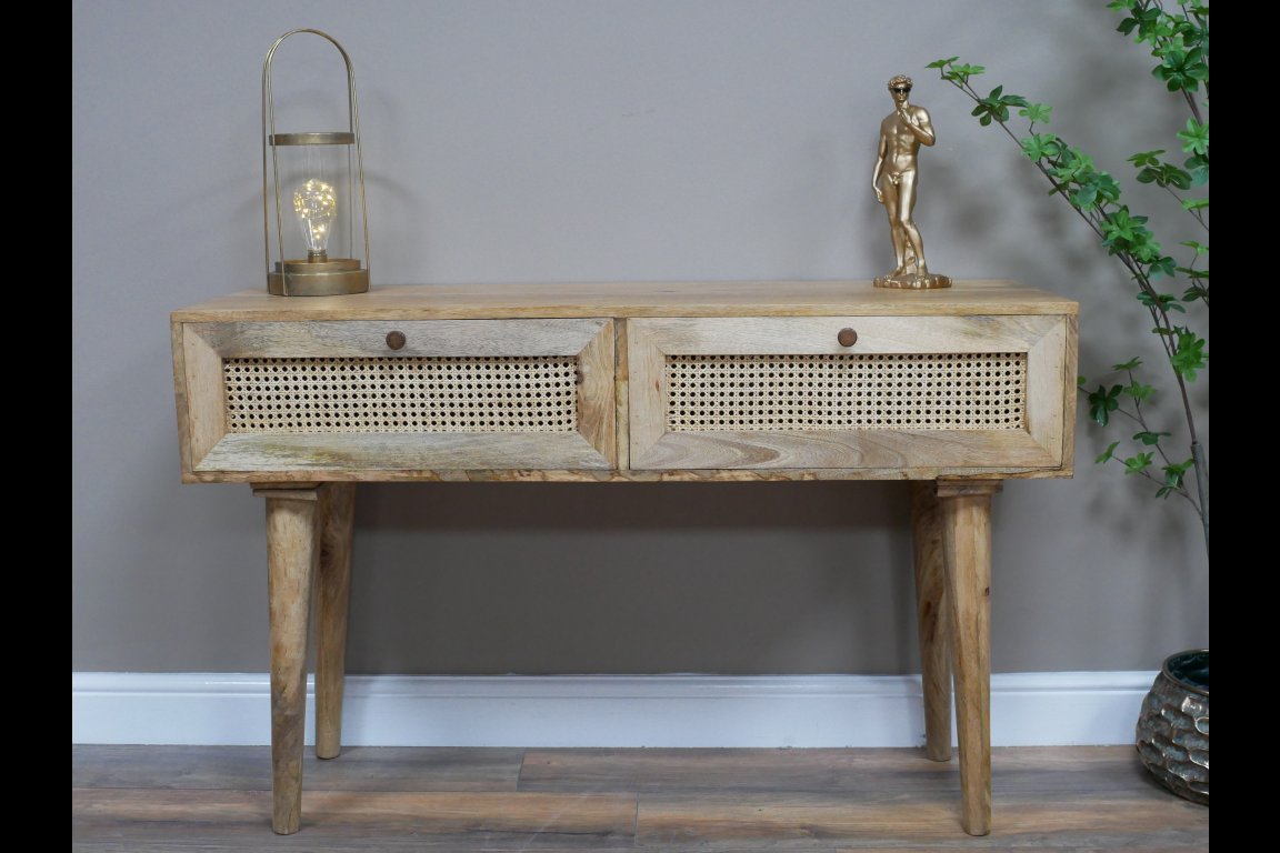 Rattan Desk