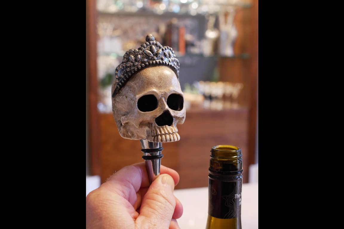 Skull Wine Stopper