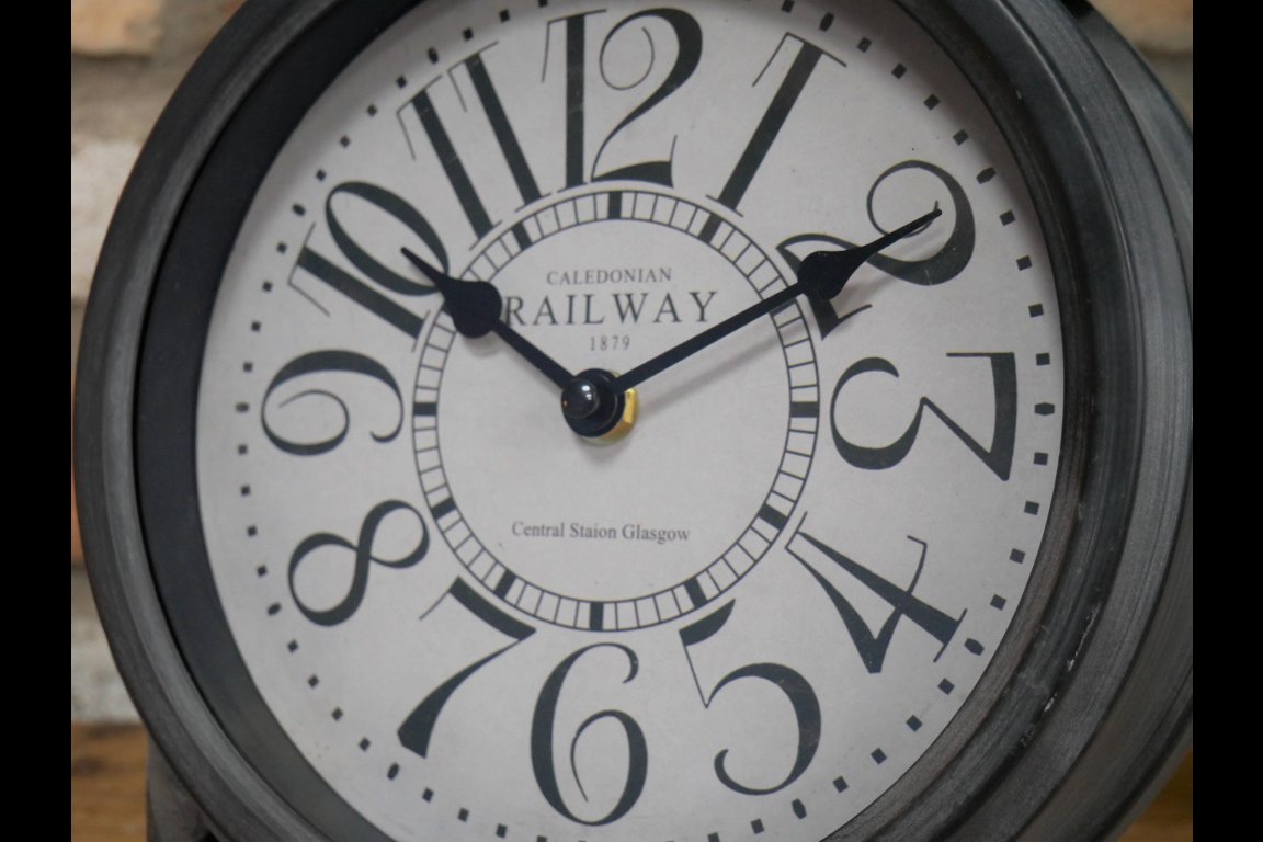 Clock With Feet