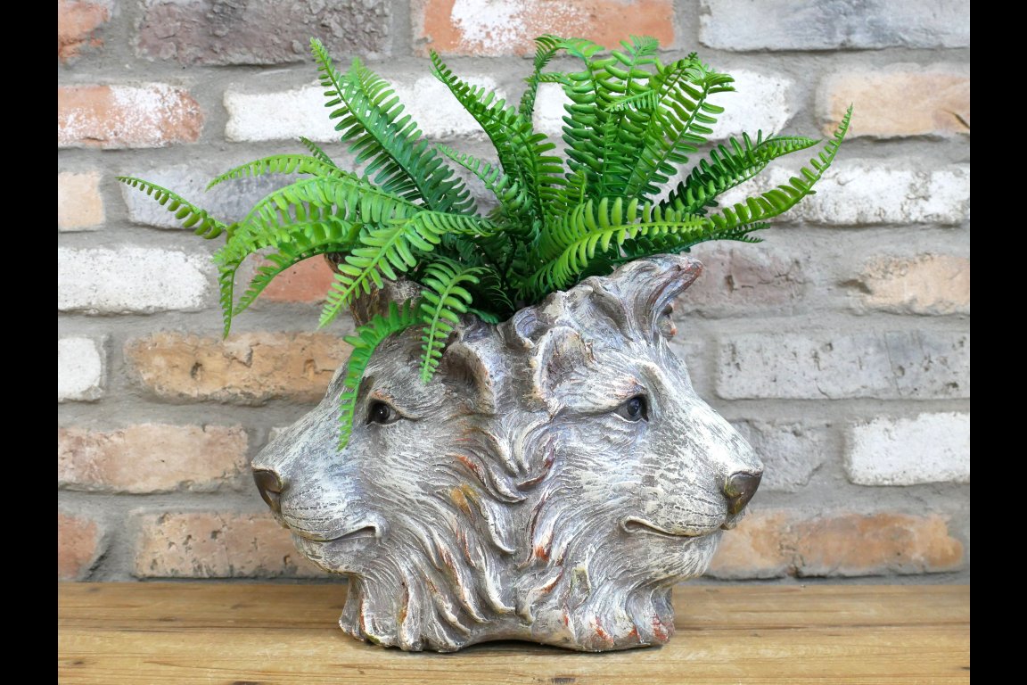 3 Lion Head Planter