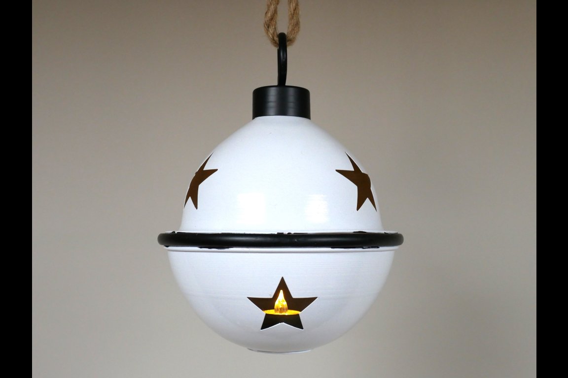 Light Up Bell - White
