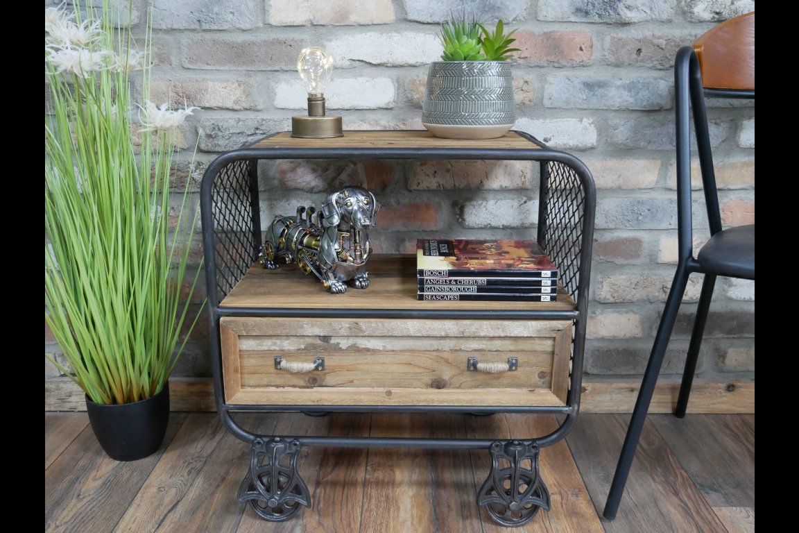 Rustic Industrial Cabinet