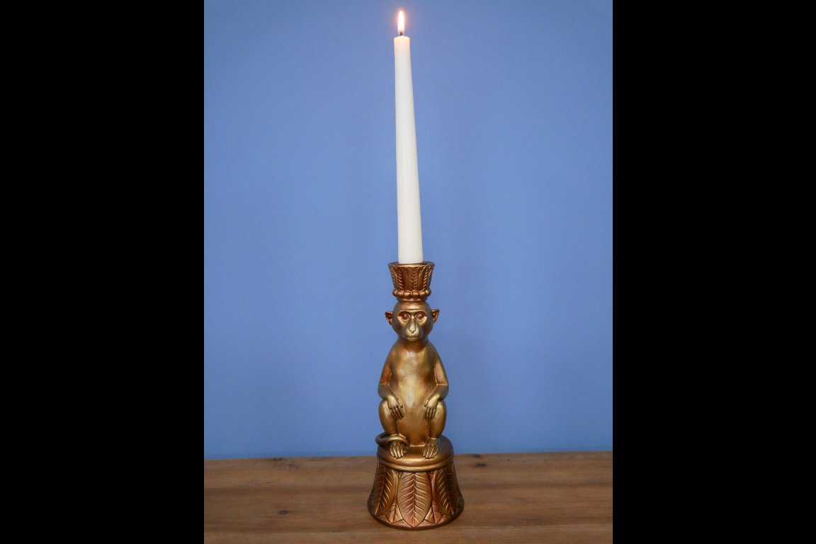 Monkey Candle Holder
