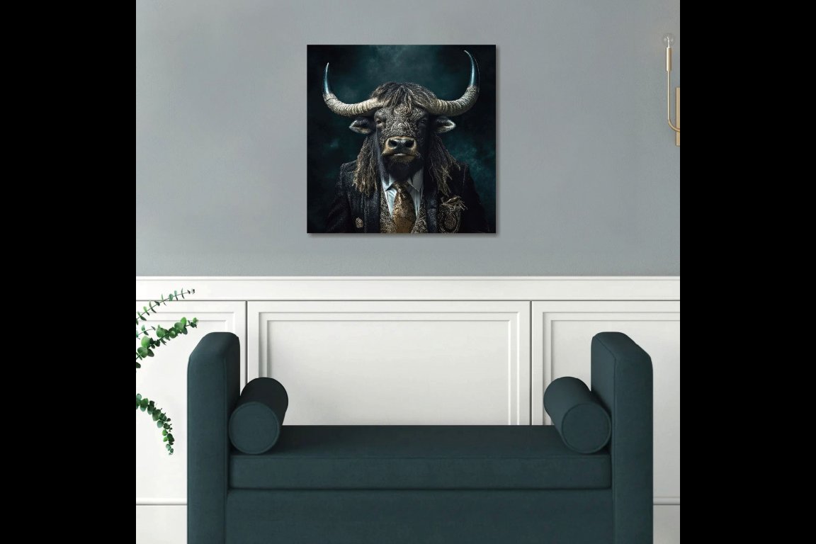 Bull Wall Art - Mini