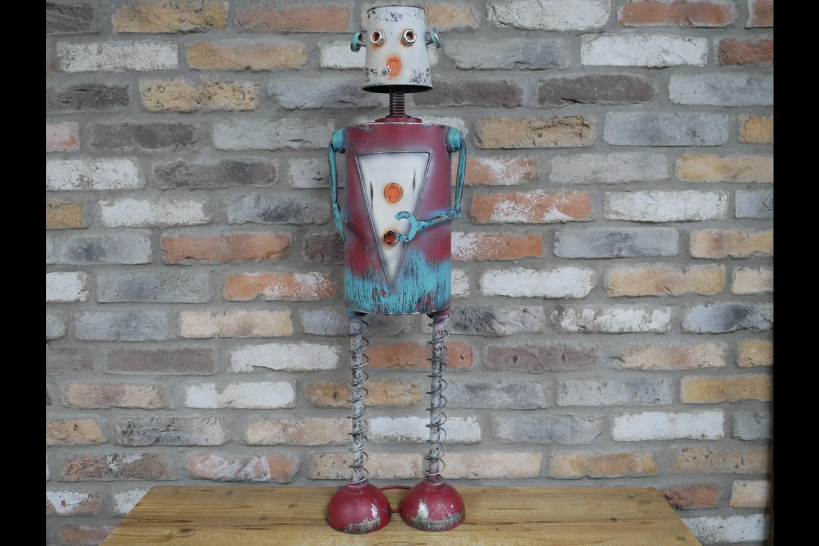Tall Metal Robot