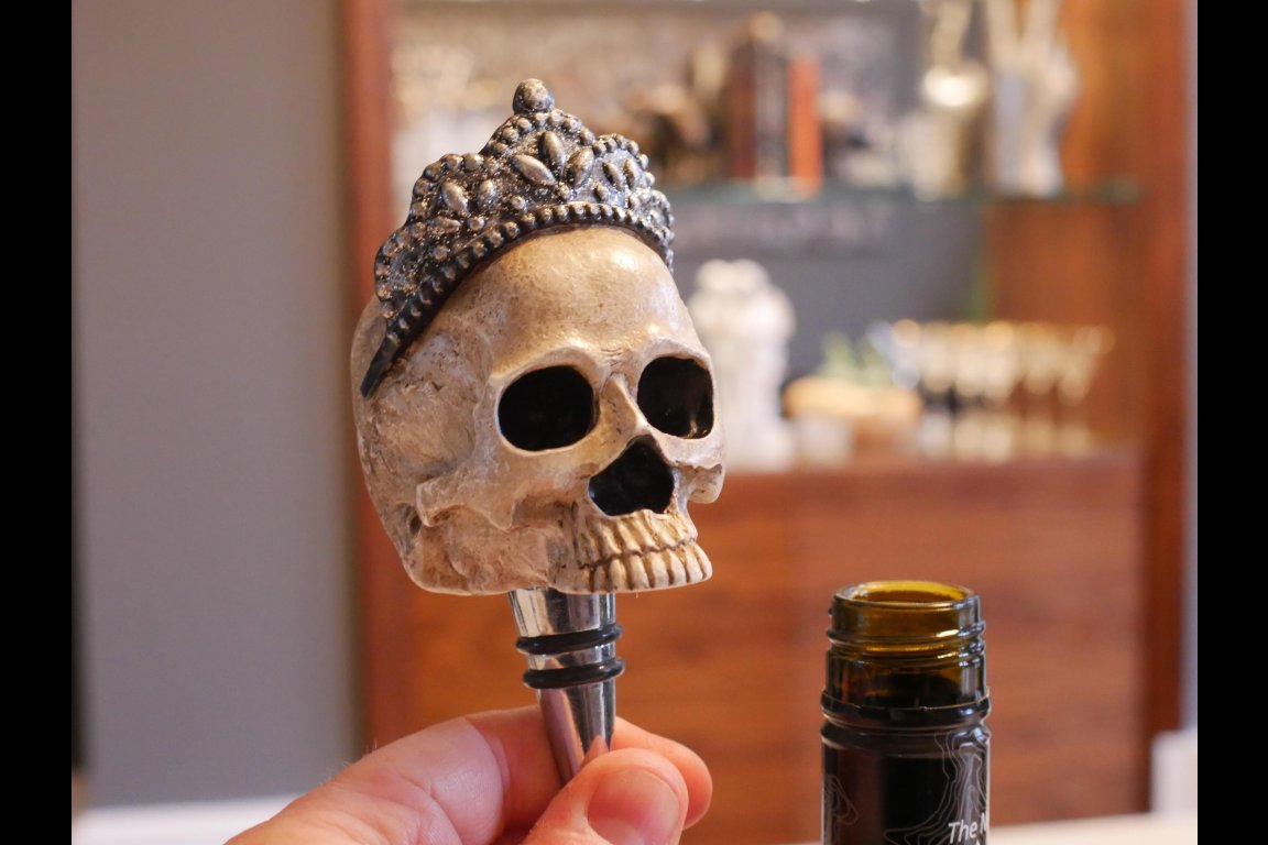 Skull Wine Stopper