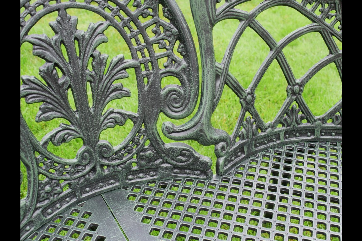 Aluminium Bench - Green Finish