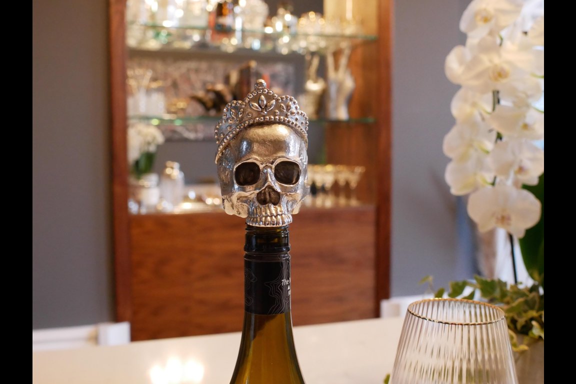Skull Wine Stopper