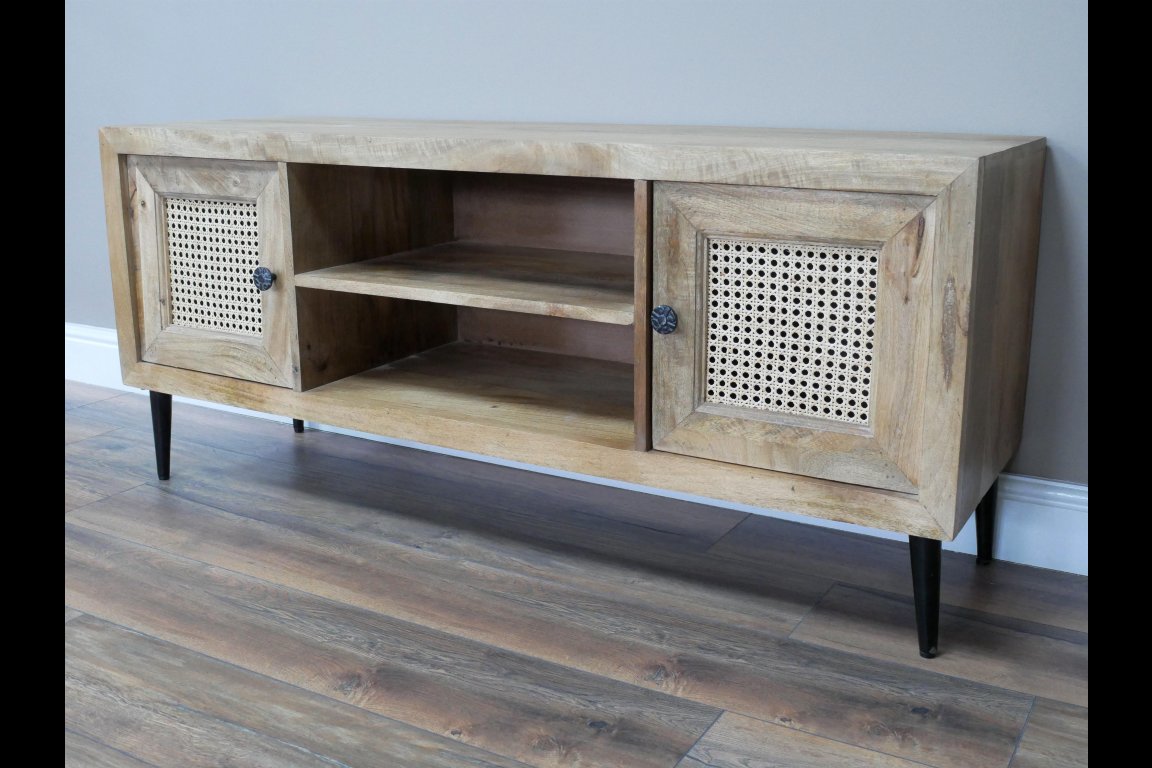 Rattan TV Cabinet