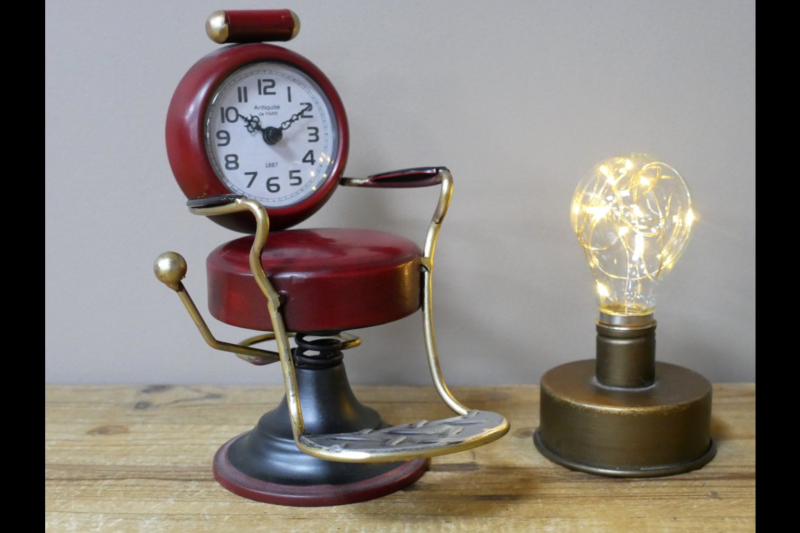 Barbers Chair Clock