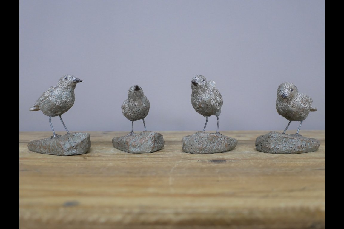 Set Of 4 Birds