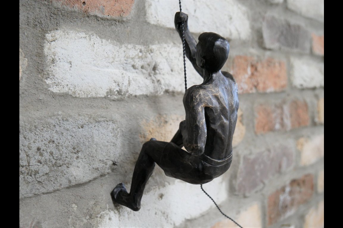 Abseiling Man