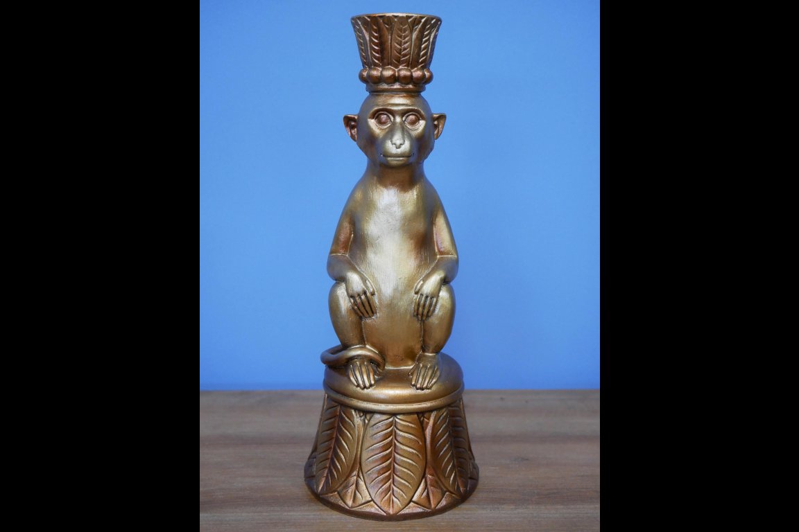 Monkey Candle Holder