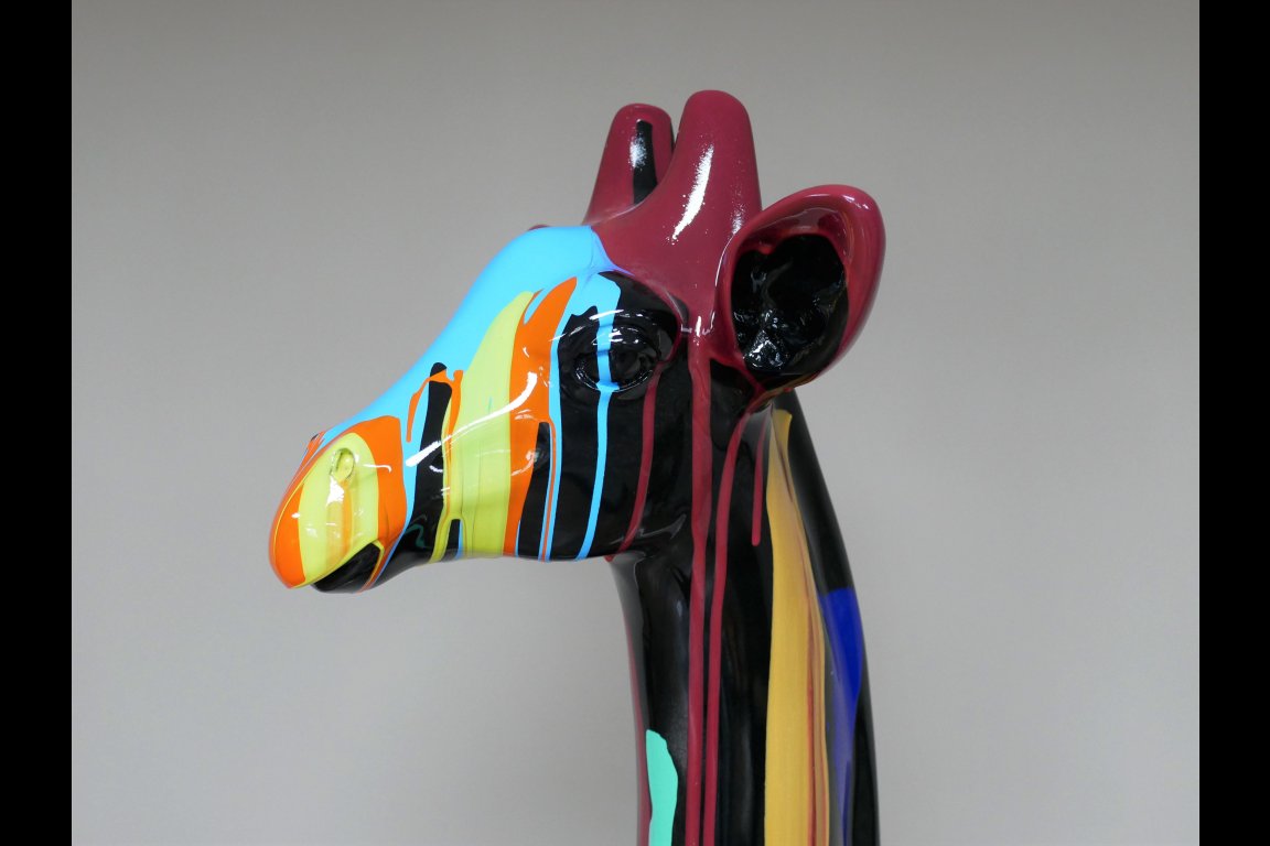 Large Multi Colour Giraffe