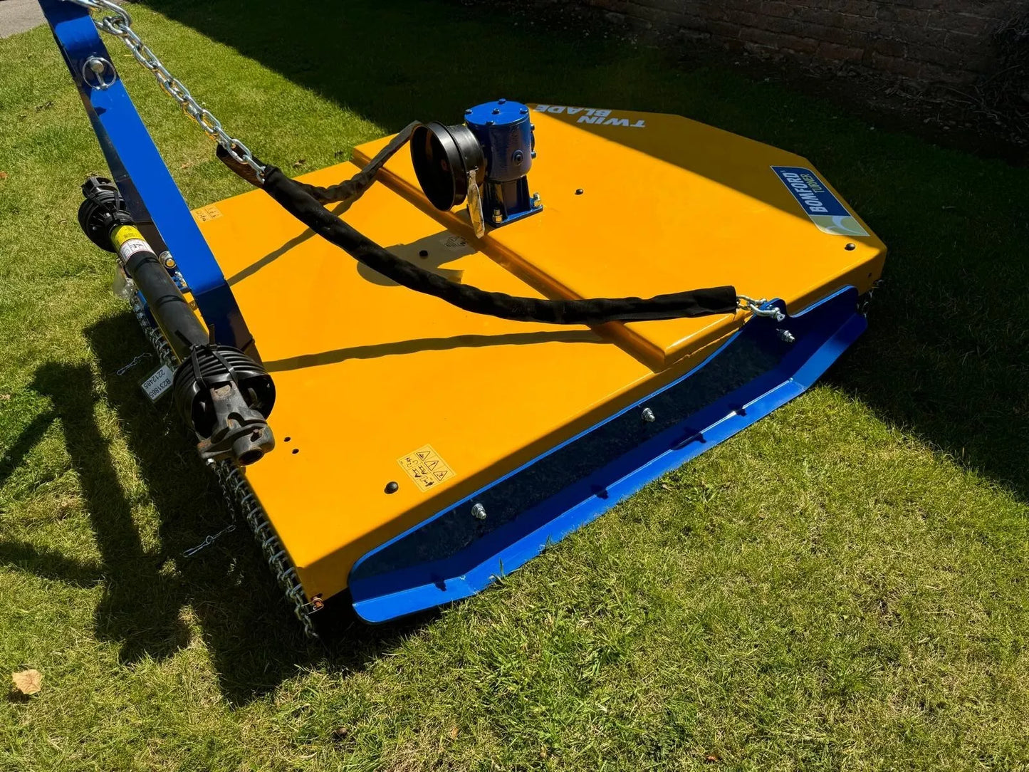 2024 COMPACT TRACTOR BOMFORD 1.45M WIDE TWIN CUT MOWER, BRAND NEW