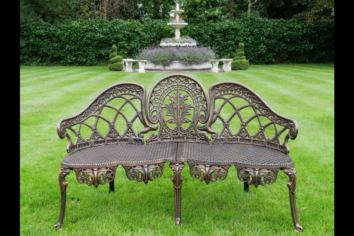 Aluminium Bench - Bronze Finish