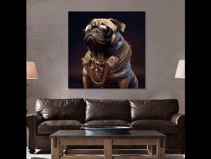 Pug Wall Art