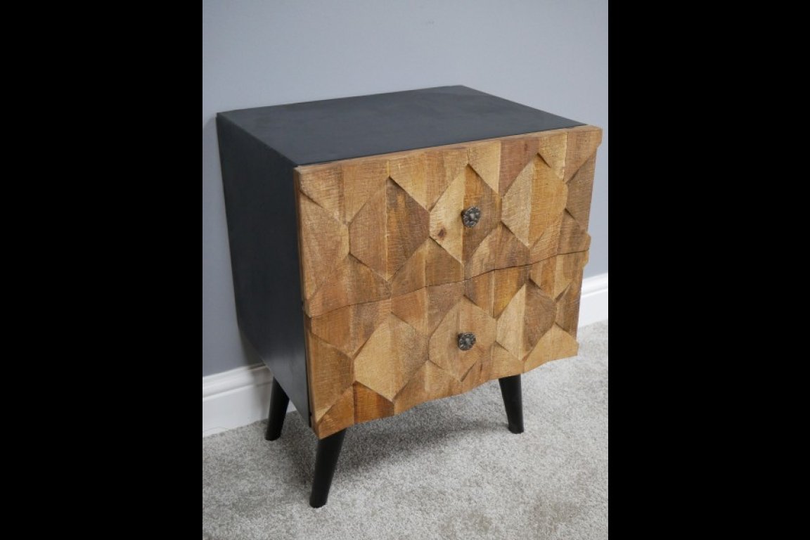 Industrial Bedside Cabinet *