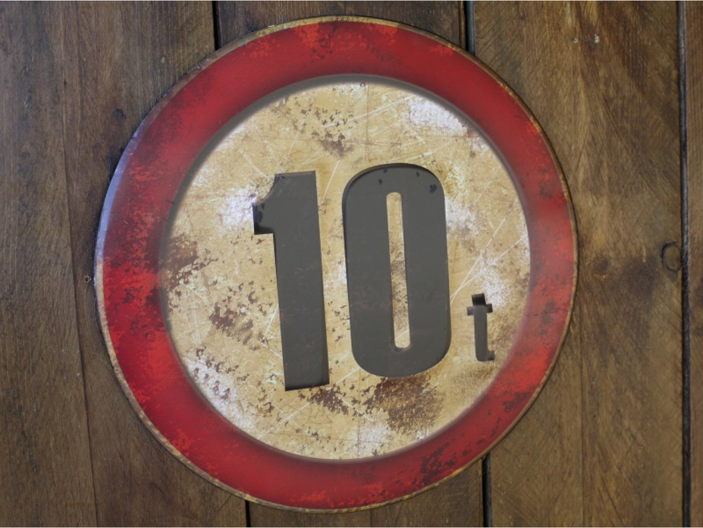 10t Sign