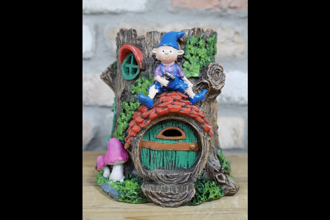 Fairy House With Solar Light
