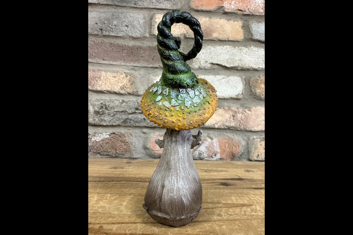 Set Of Four Mushroom People