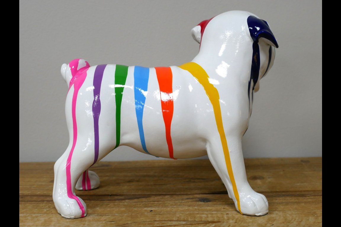 Dog With Stripes