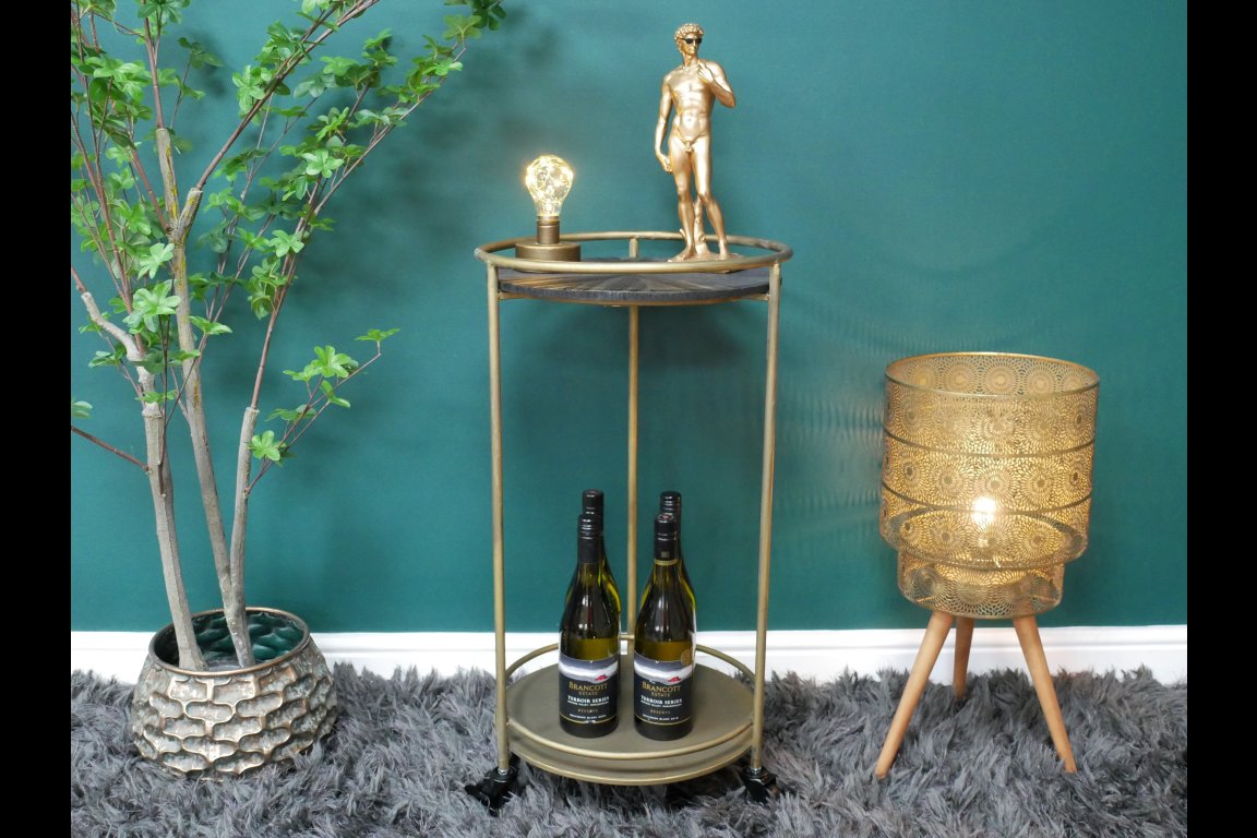 Side Table On Wheels
