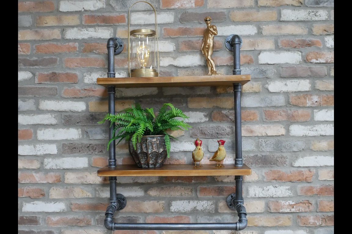 Pipe Shelves
