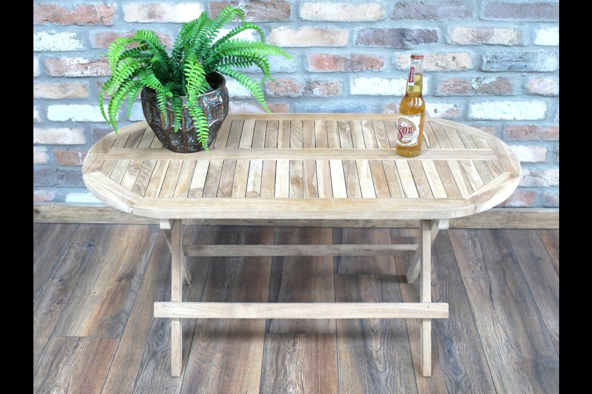 Folding Oval Table