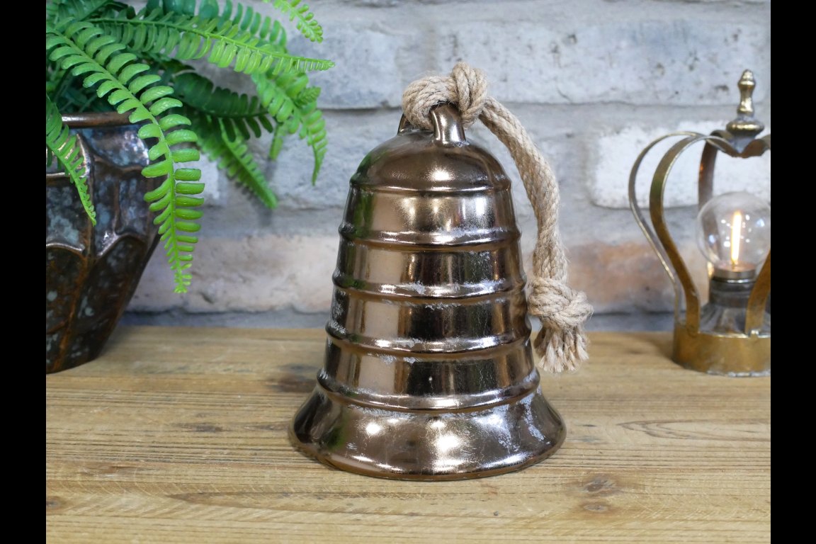 Gold ceramic Bell - Small