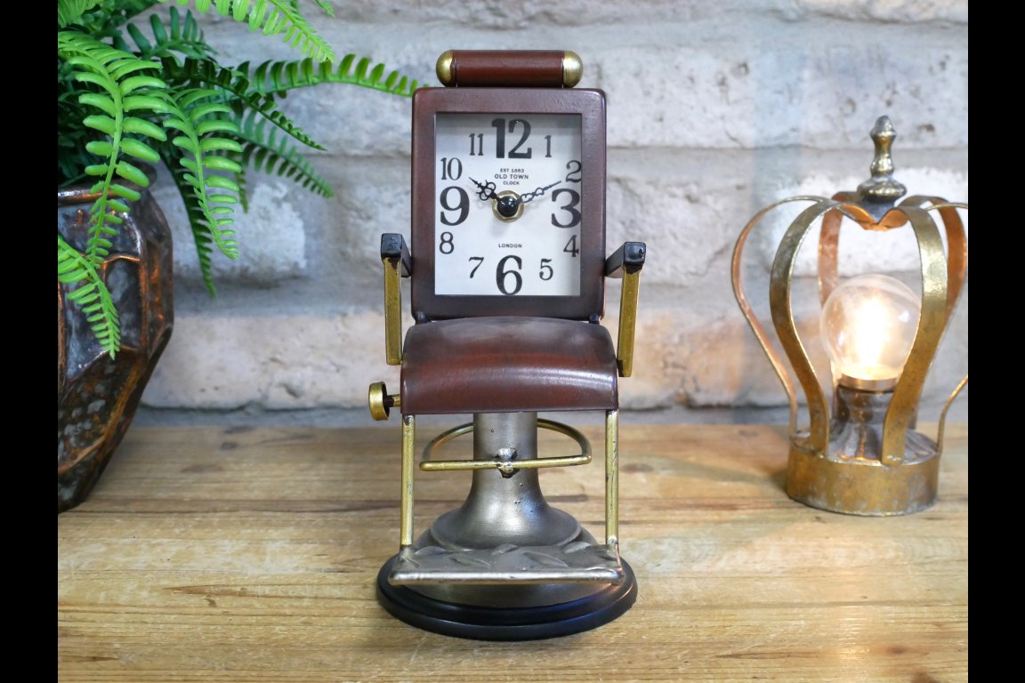 Barbers Chair - Brown