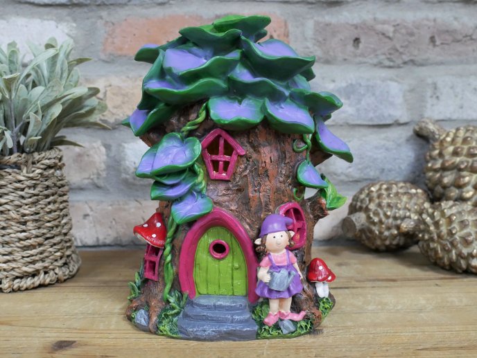 Fairy House With Solar Light