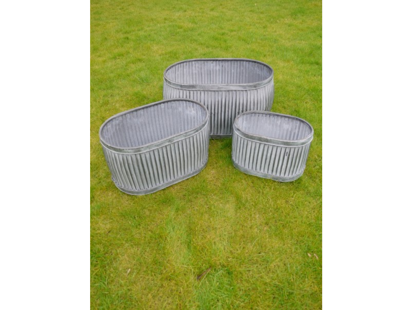 Set of 3 Oval Tubs