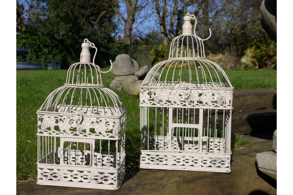 Set of 2 Bird Cages