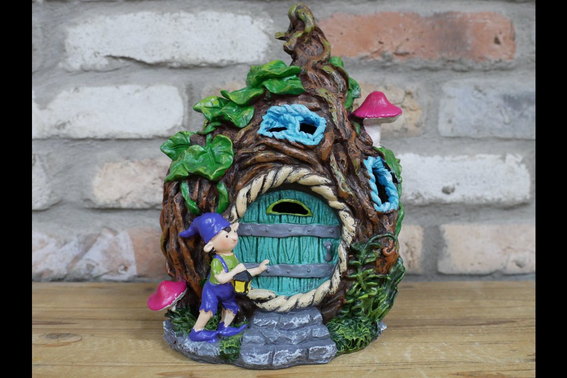 Fairy House With Solar Light