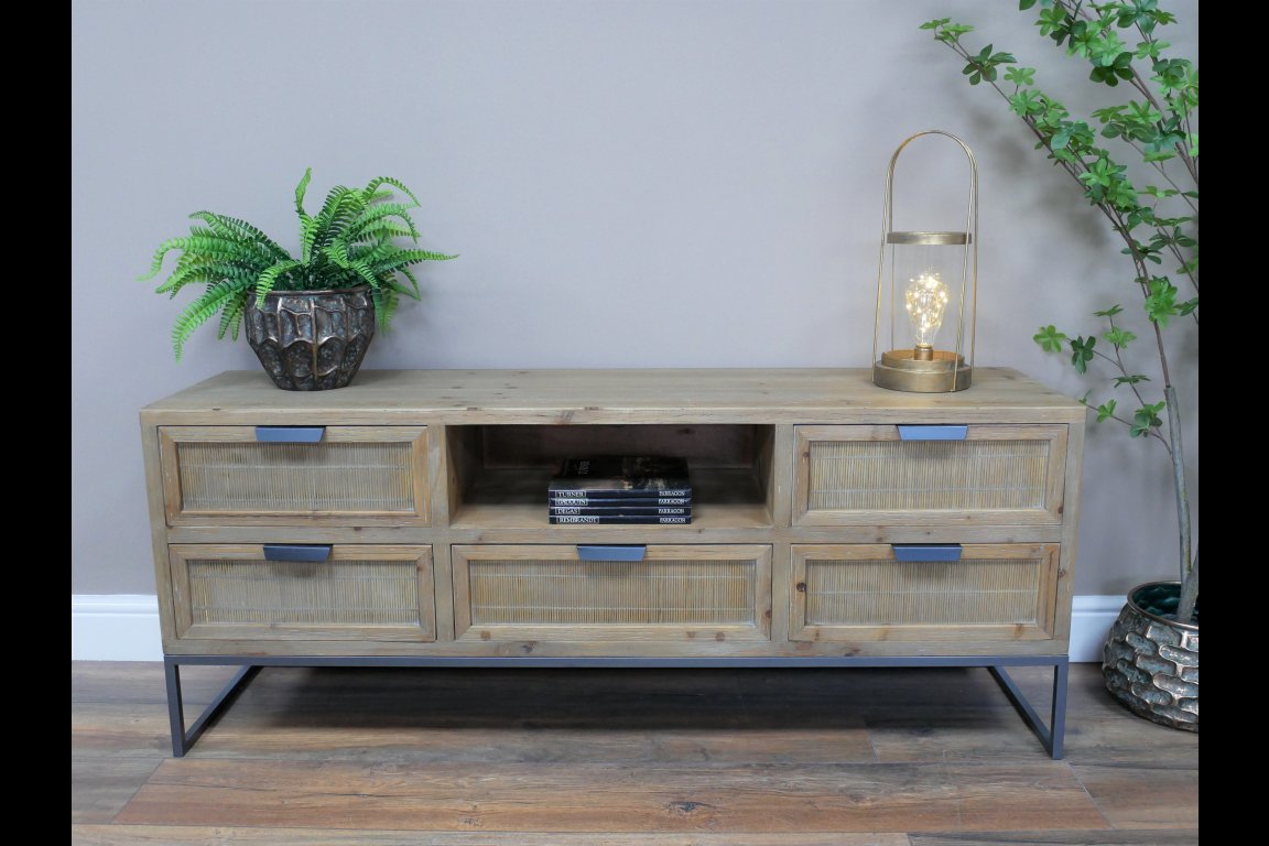 Bamboo TV Cabinet