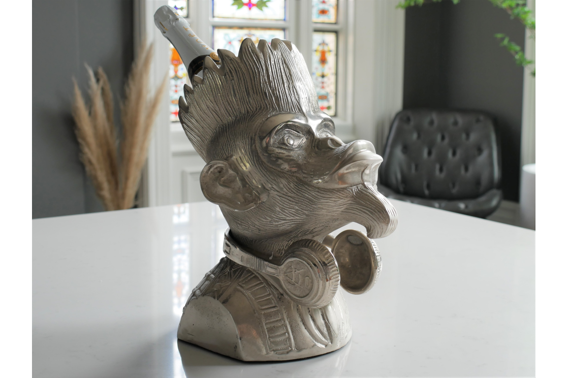 Monkey Head Wine Holder