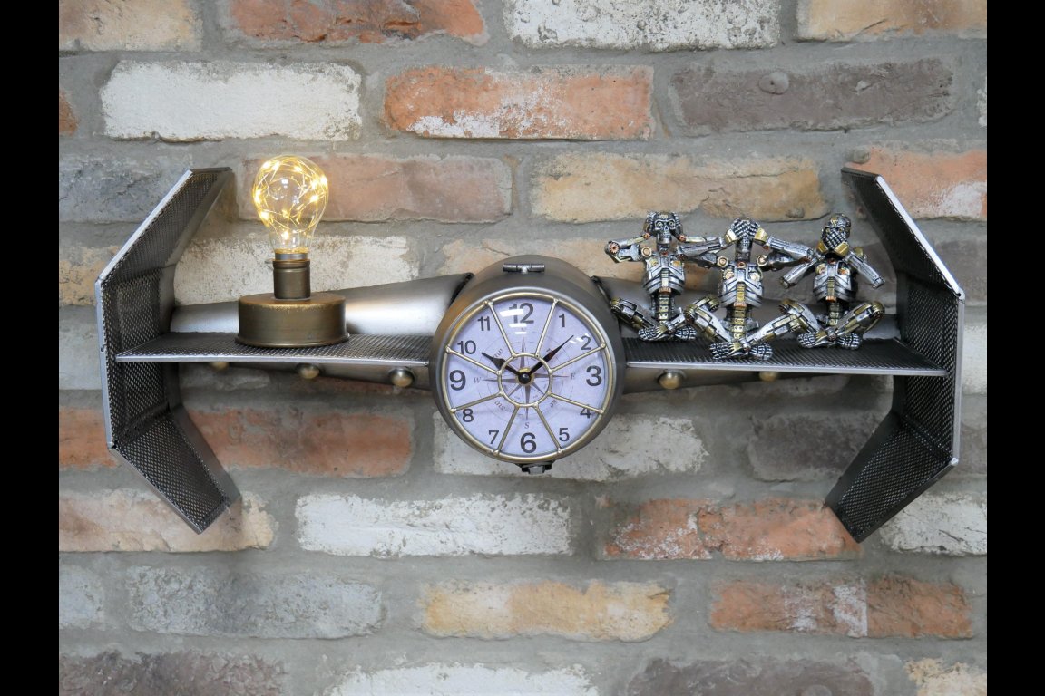 Spaceship Clock / Shelf
