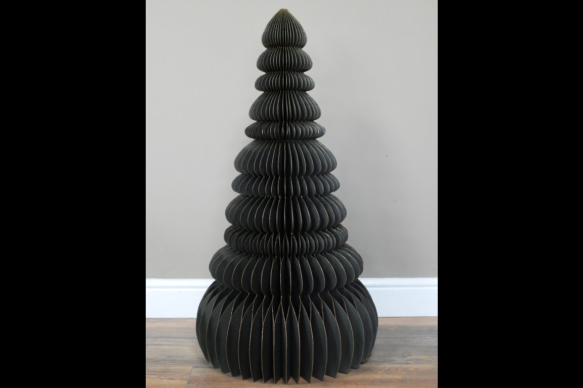 Christmas Tree (90cm) - Black