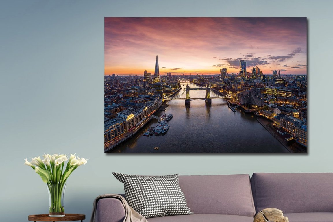 London Skyline Wall Art
