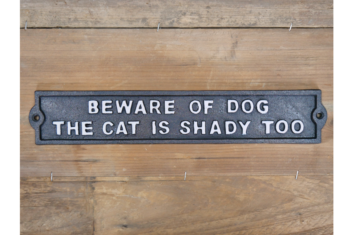Sign (Shady Cat)