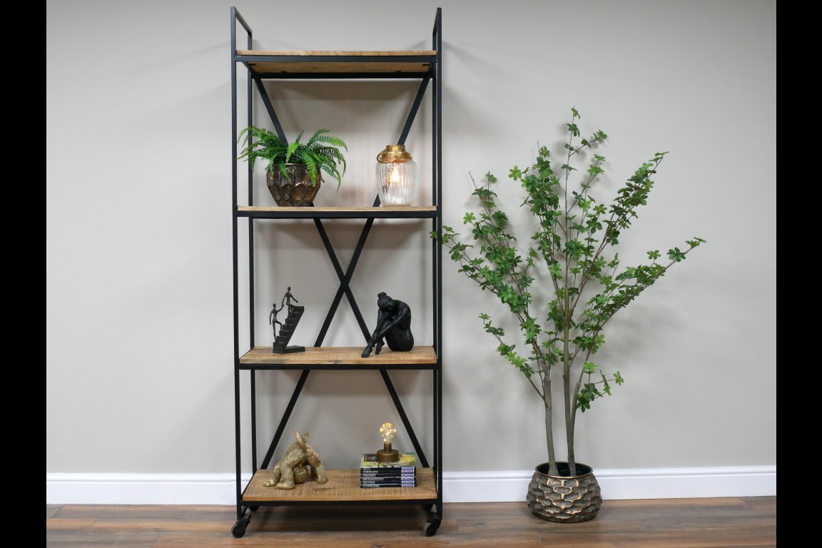 Industrial Shelves on Wheels