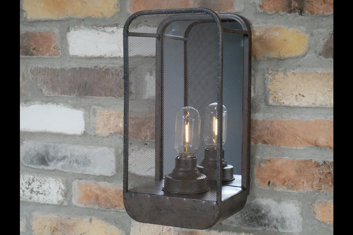 Wall Light With Mirror