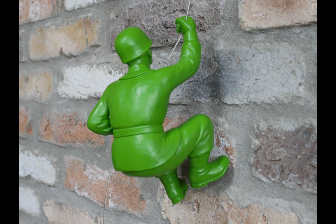 Set Of 2 Hanging Toy Soldiers