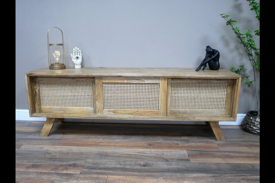 Rattan TV Cabinet
