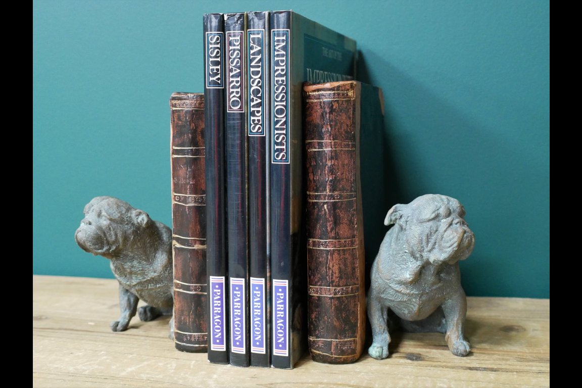 Bulldog Bookends