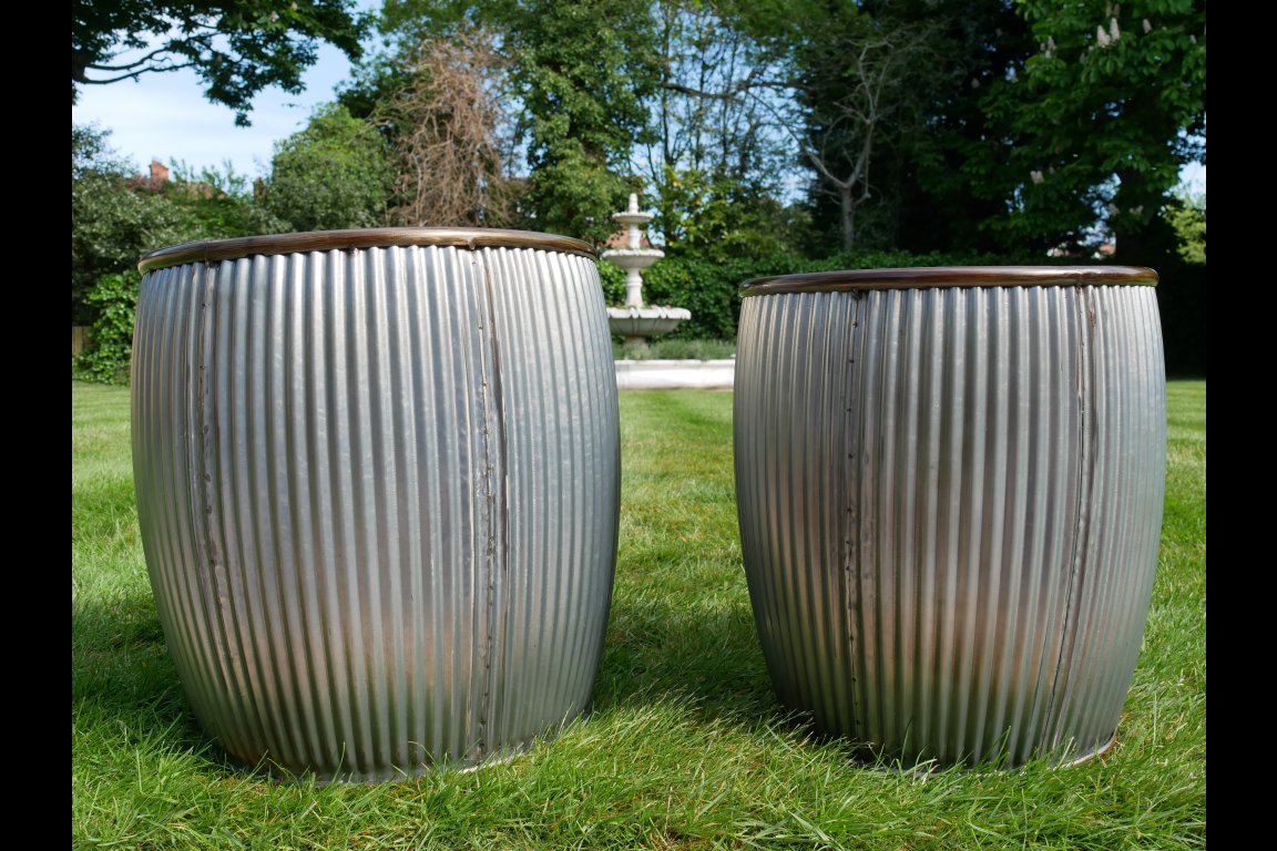 Set Of Two Tubs