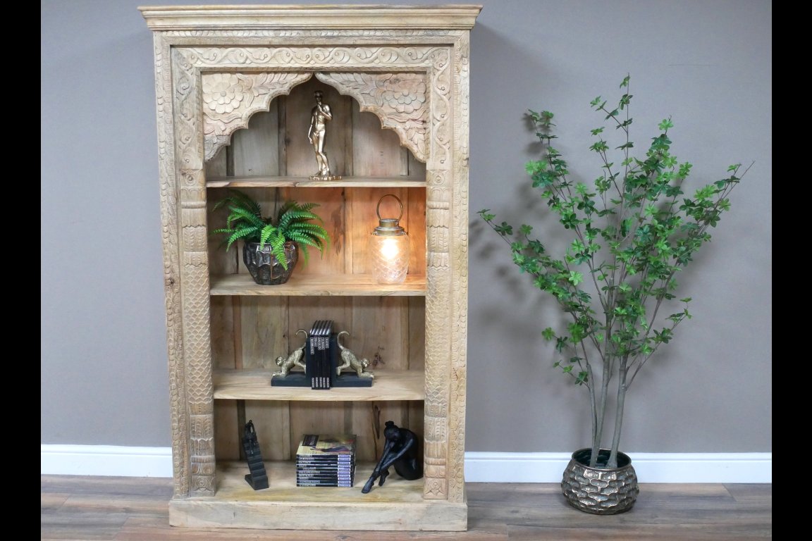 Carved Bookcase