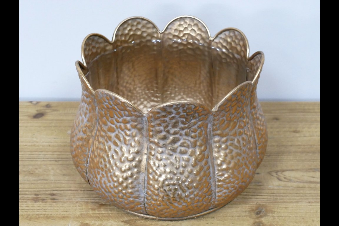 Metal Vase / Planter