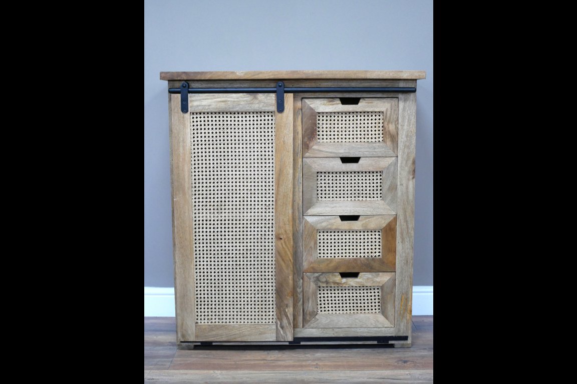 Rattan Storage Cabinet